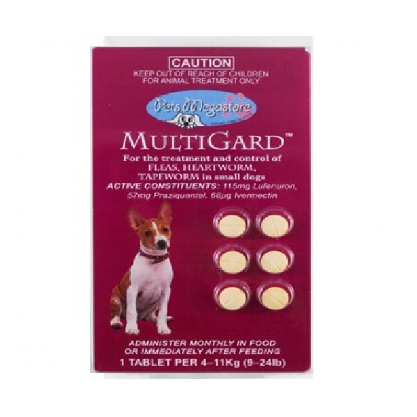 MultiGard Sml Dog Tabs Dogs & Puppies
