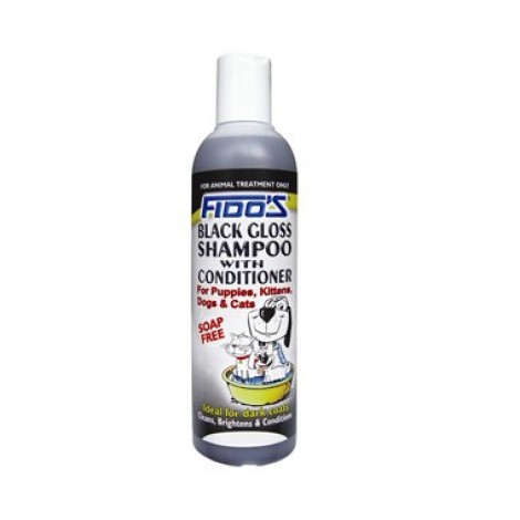 Fido's Black Gloss Shampoo 250ml (8.5 floz)