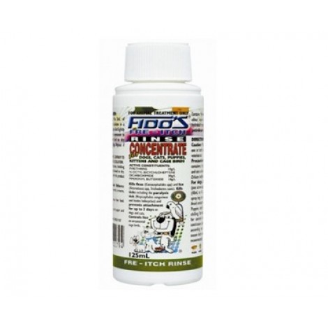 Fido's Fre-Itch Rinse Concentrate 125ml (4.25 floz)