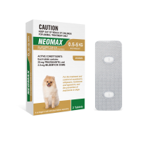 Neomax Allwormer Tablets for Small Dog and Puppies