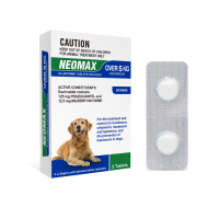 Neomax Allwormer Tablets for Dogs Over 5kg (11 Lbs)