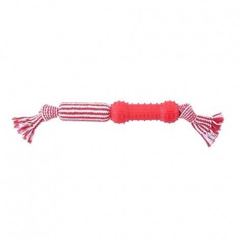 Rope & Rubber Dental Tugger Toy 