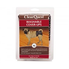 ClearQuest Washable Dog Cover-Ups Dog Diapers X-Large