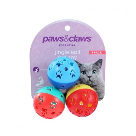 **Cara Cat Jingle Ball Cat Toy 3 pack