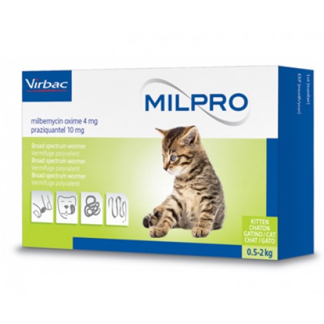 Milpro for Small Cats & Kittens 0.5-2kg  (1.1-4.4lbs)