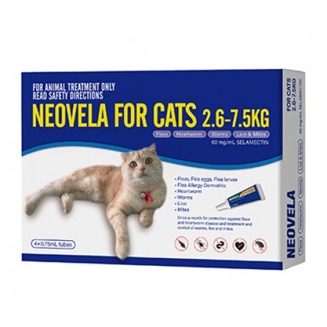 Neovela For Cats 2.6kg-7.5kg (5.5-16.5lbs)