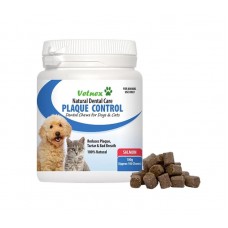 Natural Dental Care Plaque Control Soft Chews Salmon 100gms