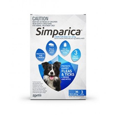 Simparica Blue Medium