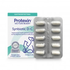 Synbiotic D-C Probiotic & Prebiotic Capsules For Dogs & Cats 50 Capsules