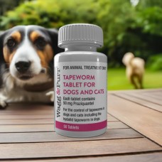  Wagg & Purr Tapeworm 50 Tablet for Dogs & Cats