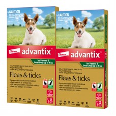 Advantix Small Dogs & Puppies Green
