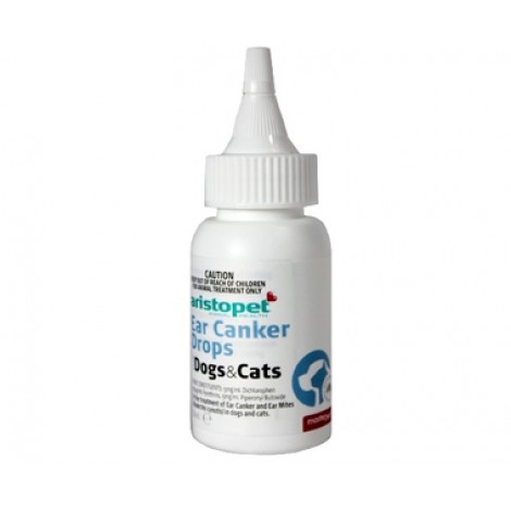 Aristopet Ear Canker Drops 50mls (1.7 floz)