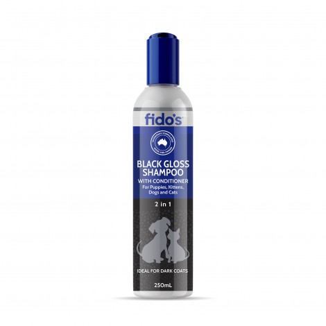 Fido's Black Gloss Shampoo 250ml (8.5 floz)