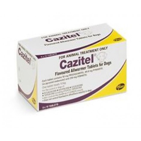 Cazitel Allwormer Tablets 10kg (22lb)