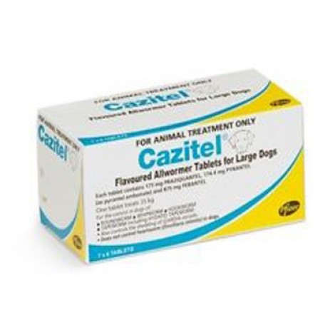 Cazitel Allwormer Tablets 35kg (77lb)
