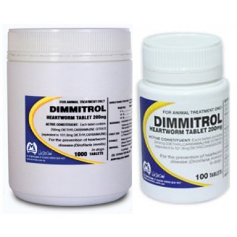 Dimmitrol Daily Tablets 200mg