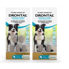 Drontal Allwormer Chewable 10kg (22lbs)