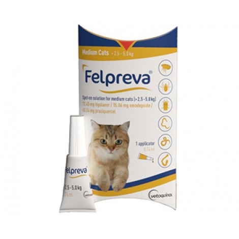 Felpreva for Medium Cats 2.5-5kg (5.5-11lbs) 2 Pack