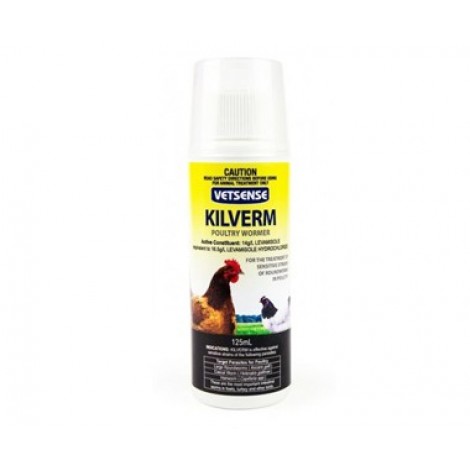 Kilverm Poultry Wormer 125ml