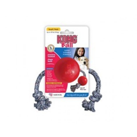 Kong Ball with Rope Small