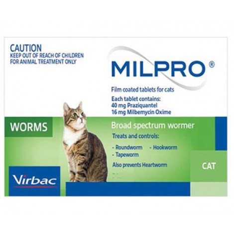 Milpro for Cats over 2kg  (4.4lbs)