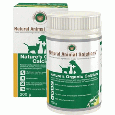 Natural Animal Solutions Nature's Organic Calcium 200gms