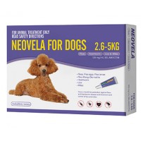 Neovela For Dogs 2.6-5kg (5.7-11lbs) Purple