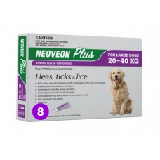 Neoveon Plus Dog Large 20-40kg Purple 8 Pack