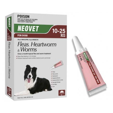 Neovet for Large Dogs 10-25kg (22-55lbs) Red
