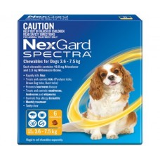 Nexgard Spectra Yellow Small Dog