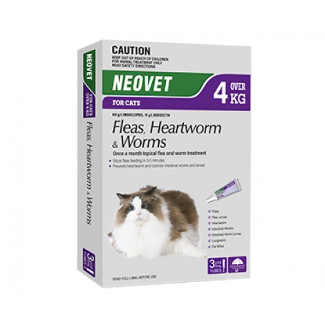 Neovet  For Cats Over 4kg (8.8lbs) Purple