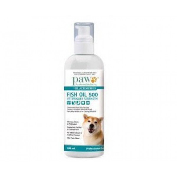 PAW Veterinary Strength Fish Oil 500 