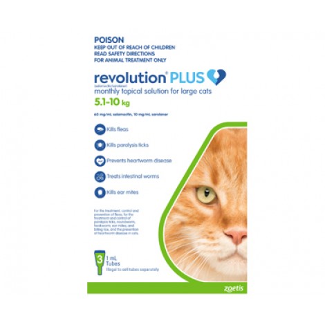 Revolution Plus Large Cat 5.1-10kg (11-22lb) Green