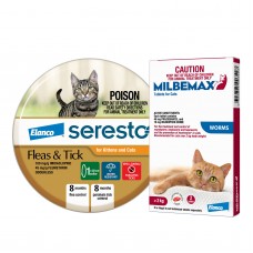 Seresto & Milbemax Large Cat Bundle