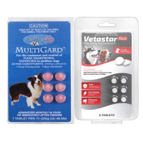 Vetastar / Multigard Combo Medium Dog