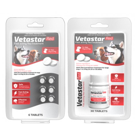 Vetastar Tablets for Medium & Large Dogs