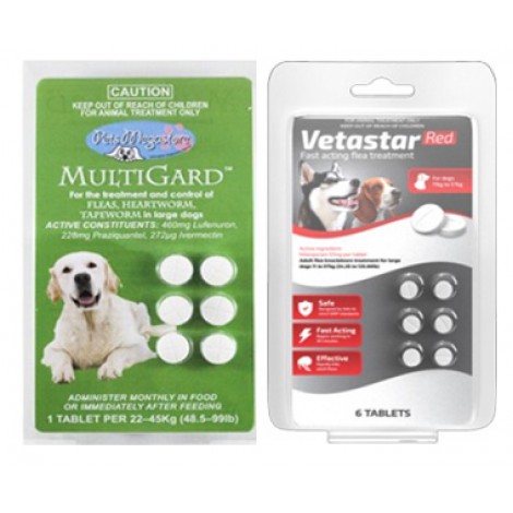 Vetastar / Multigard Combo Large Dog 