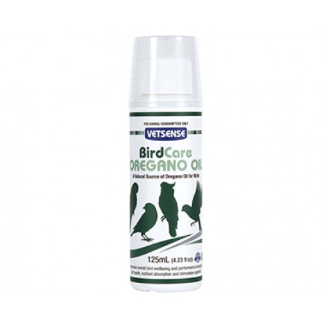 Vetsense Birdcare Oregano Oil 125ml