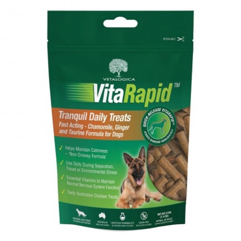Vetalogica VitaRapid Tranquil Dog Treat 210gms