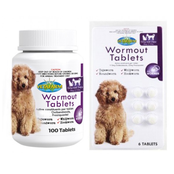 advocate worming tablets for dogs