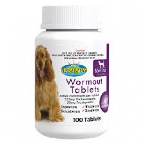 Wormout for Cats & Small Dogs 5 Kg (11lbs)