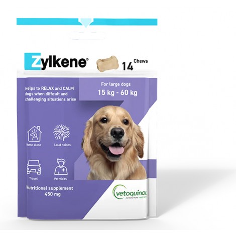 Zylkene for Large Dogs 450mg 14 Chews