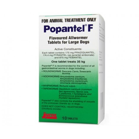 Popantel F Allwormer 35kg (77lbs)