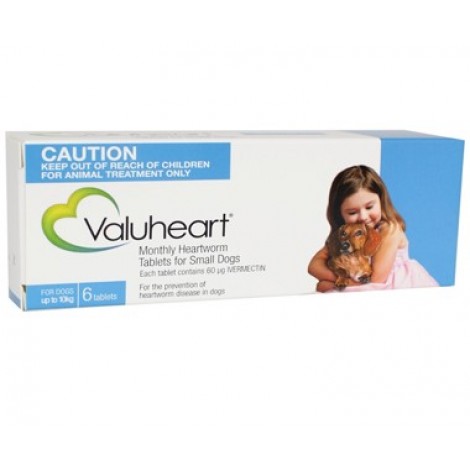 **Valuheart Small Dogs 6 Tablet Pack