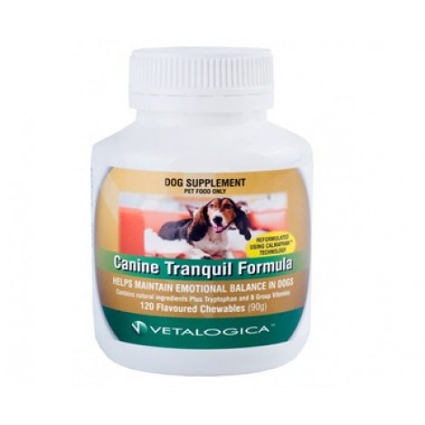 Canine Tranquil Formula 120 Tablets